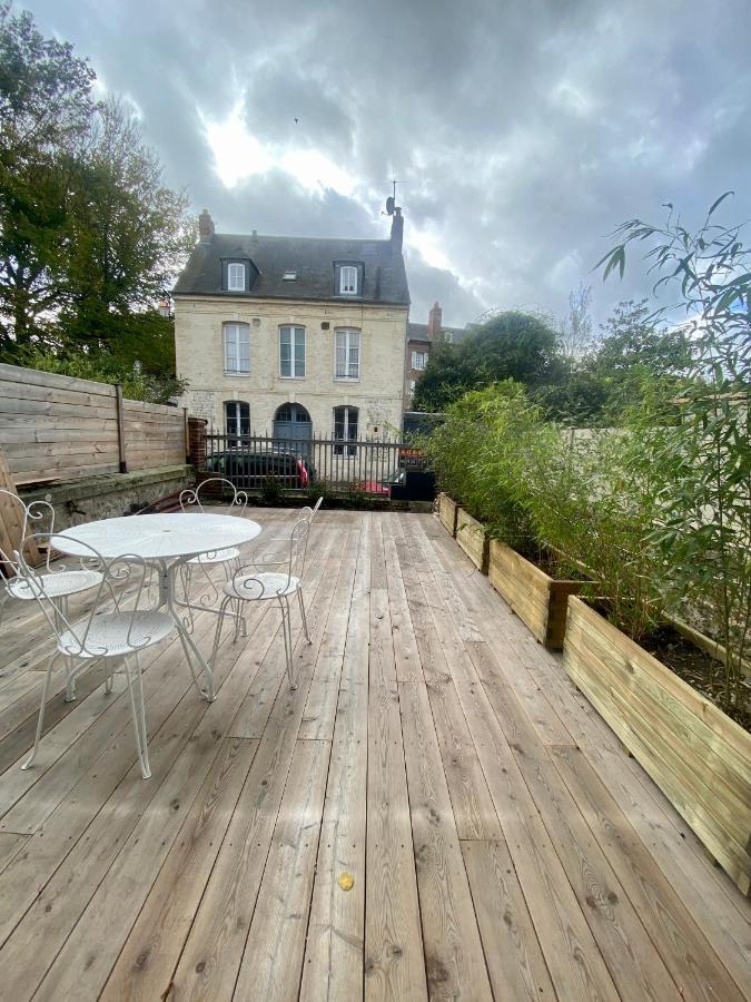 La Terrasse Saint Leonard Lejlighed Honfleur Eksteriør billede